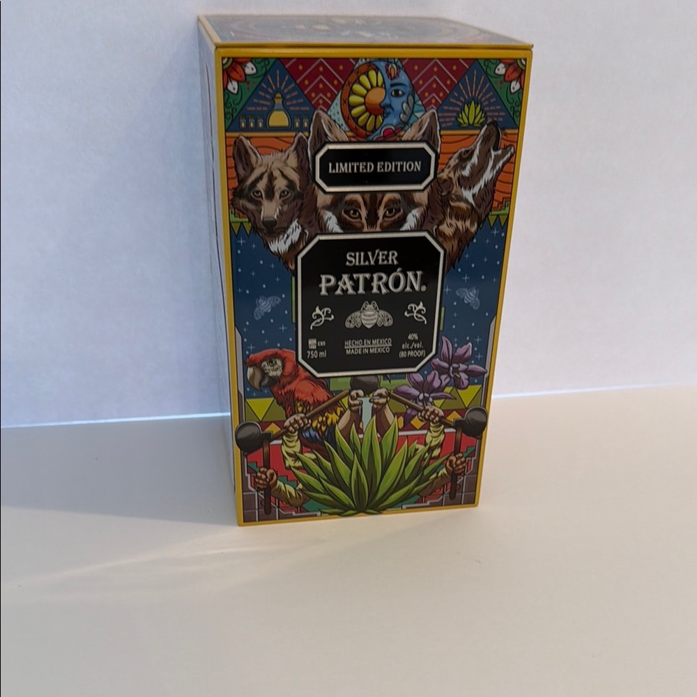 Silver Patron Limited Edition Decorative Tin Box - Multicolor - Picture 2 of 8